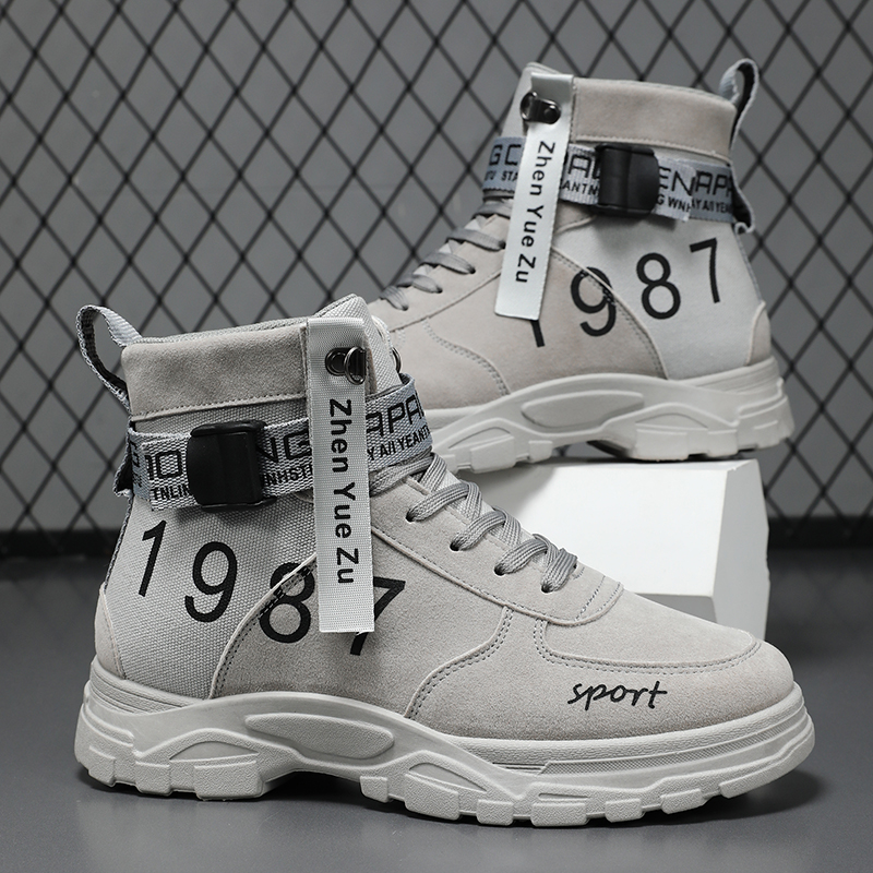 Men's Solid Color High-Top Fas - огляд і ціна Men'S Shoes Hoka Sale