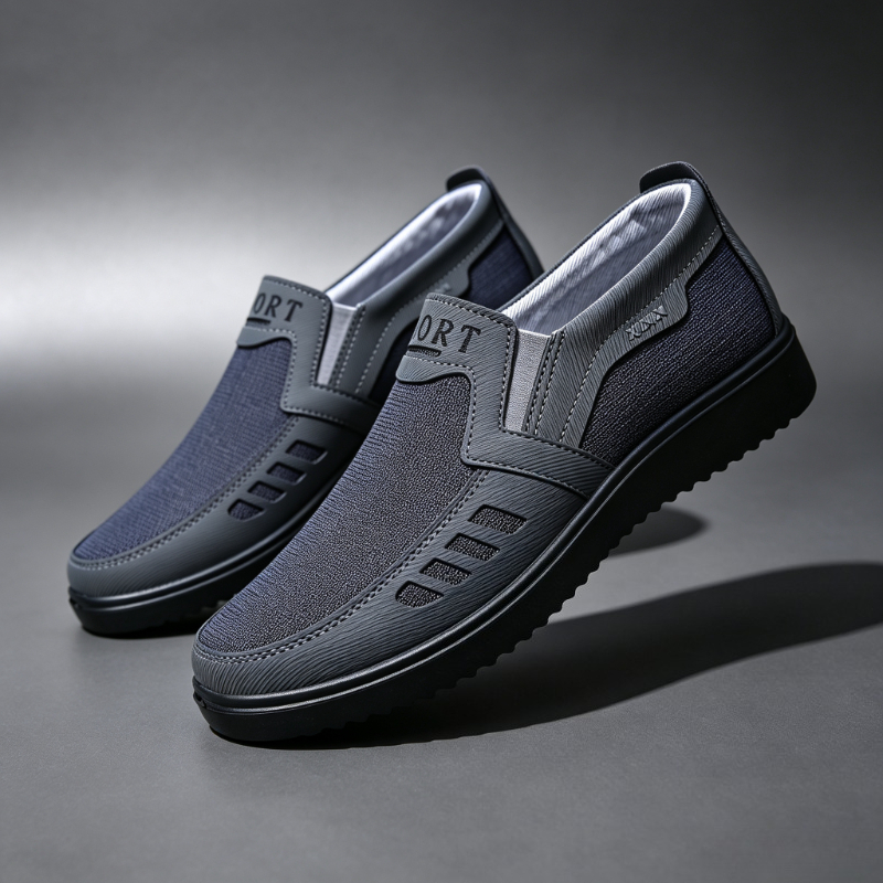Men Slip‑On Canvas Loafers Bre - огляд і ціна Men'S Shoes Hoka Sale